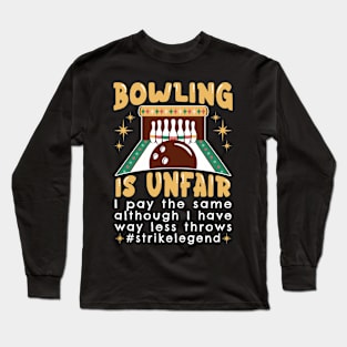 Bowling Funny Long Sleeve T-Shirt